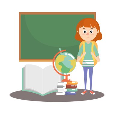 İlköğretim Okulu çizgi film