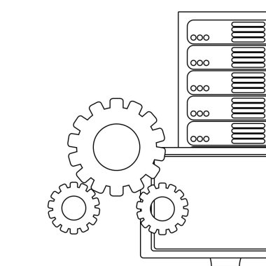 teknoloji bilgi işlem destek çizgi film