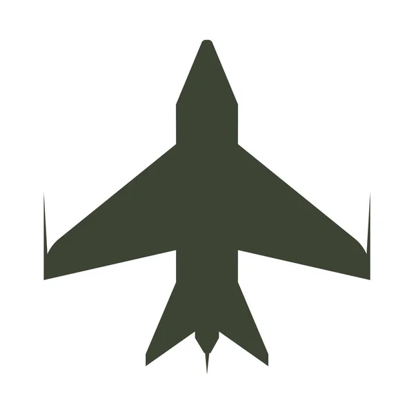 Bande dessinée icône avion — Image vectorielle