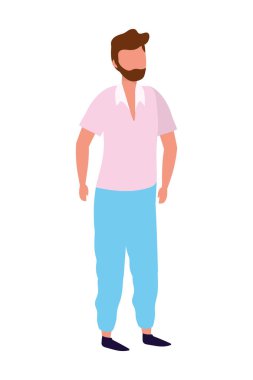 Genç adam çizgi filmi