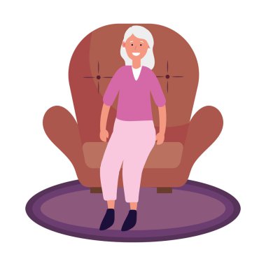 yaşlı kadın avatar