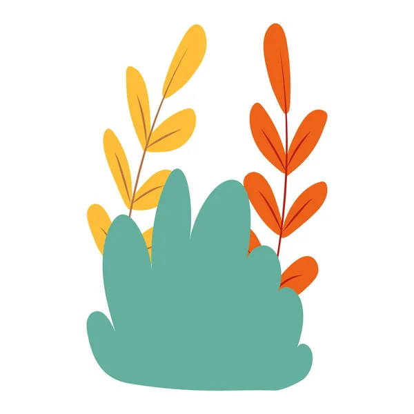 Dibujos animados icono de arbustos — Vector de stock