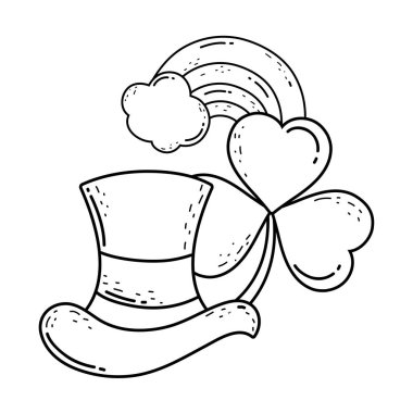 yonca ile sevimli leprechaun şapka