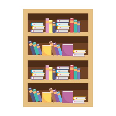 okul çalışma öğesi çizgi film