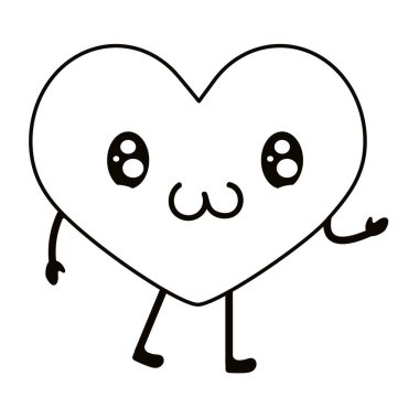 aşk kalp karikatür