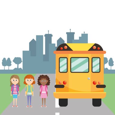 İlköğretim Okulu çizgi film