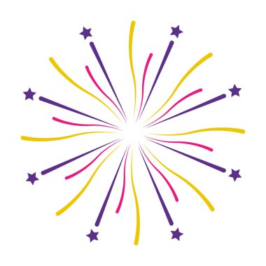 parlak havai fişek çizgi film