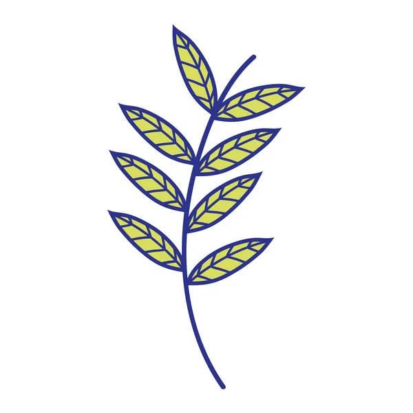 Ág leafs ikon — Stock Vector