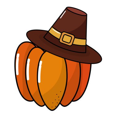 Mutlu Şükran günü çizgi film