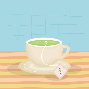 lezzetli çay bardağı içecek