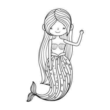 güzel deniz kızı masal karakter