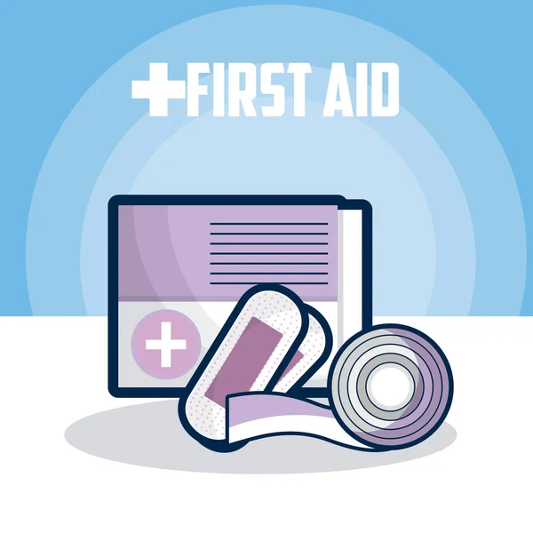 Medical first aid — Stock Vector