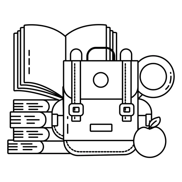 Elemento de estudo desenho animado —  Vetores de Stock