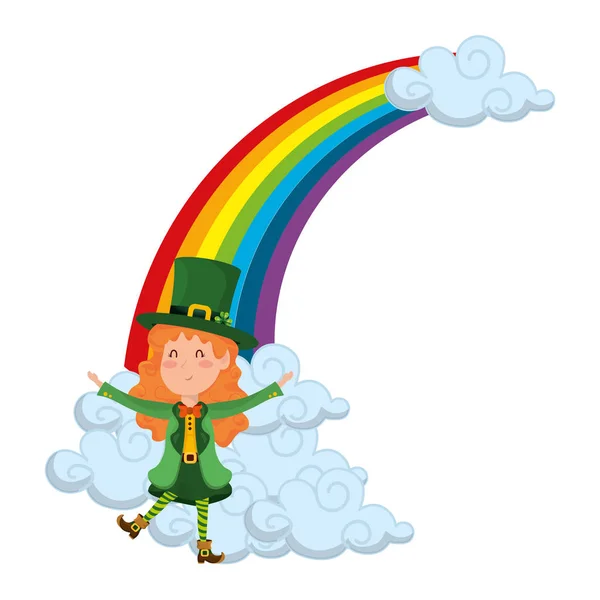 St patricks day cartoon — Stock Vector