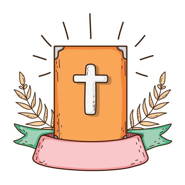 Icono del libro de la Biblia — Archivo Imágenes Vectoriales