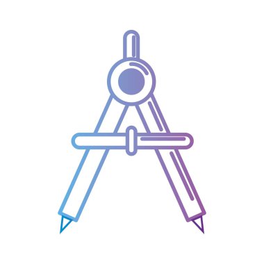 kontur pusula okul aracı çalışmak için