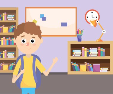 İlköğretim Okulu çizgi film