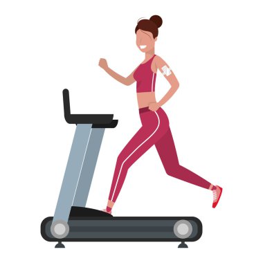 fitness egzersiz karikatür