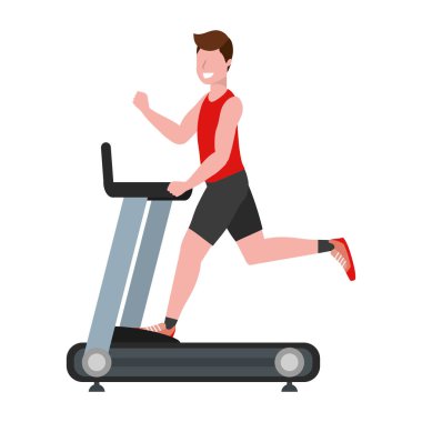 fitness egzersiz karikatür