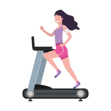 fitness egzersiz karikatür