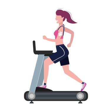 fitness egzersiz karikatür