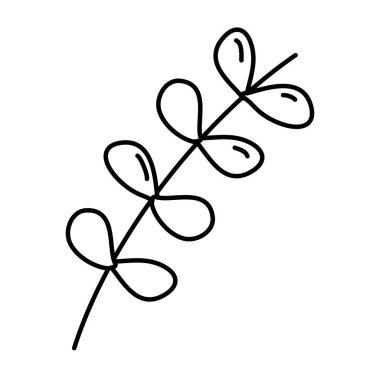 çizgi film doğa yapraklar