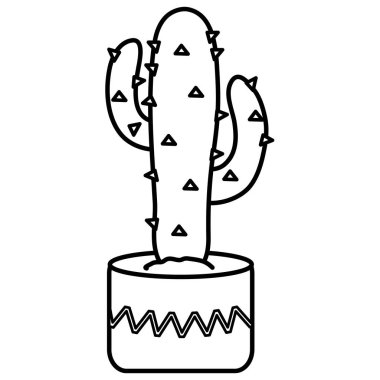 meksika cactu bitki simgesi