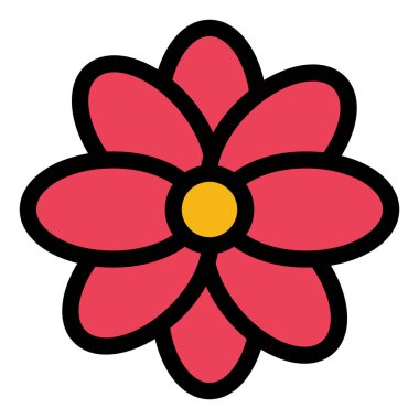 meksika dekoratif çiçek simgesi