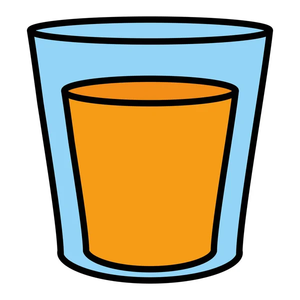 Стекло с иконой напитка — стоковый вектор