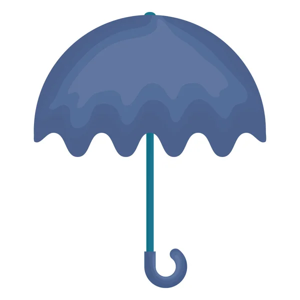 Umbrella fashion accessory icon — Stock Vector