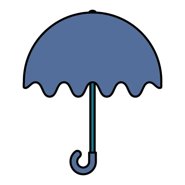 Guarda-chuva ícone acessório de moda — Vetor de Stock