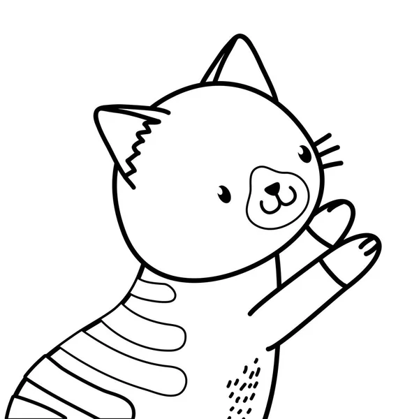 Animal de compagnie mignon dessin animé — Image vectorielle