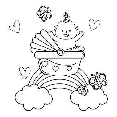 Şirin Bebek duş çizgi film