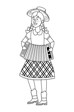 Festa Junina çizgi filmi