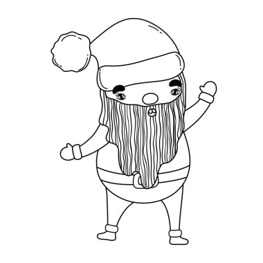 sevimli noel noel baba karakteri