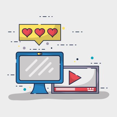 sosyal ağ medya bağlantı elemanı