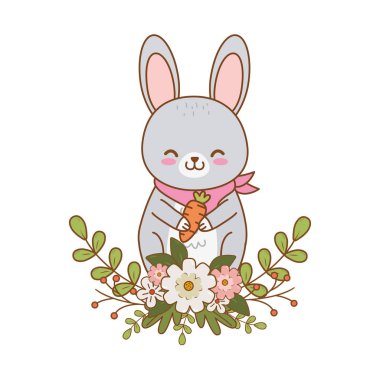 sevimli küçük hayvan karikatür