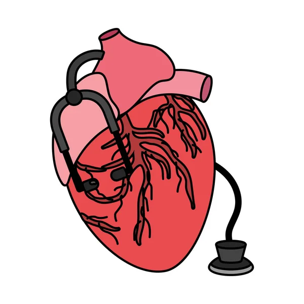 Karikatur im medizinischen Gesundheitswesen — Stockvektor