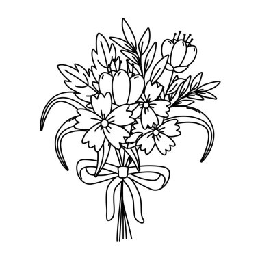 Çiçek Doğa karikatür çiçek