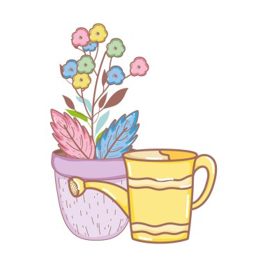 Bahçıvan çiçekler ile yağmurlama duş