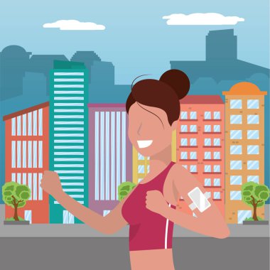 çalışan kadın portresi