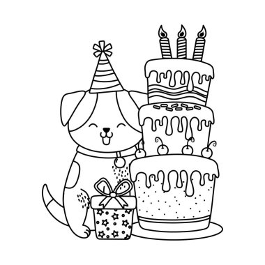 Sevimli Pet hayvan karikatür