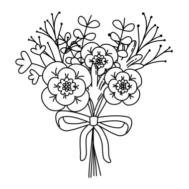 Çiçek Doğa karikatür çiçek