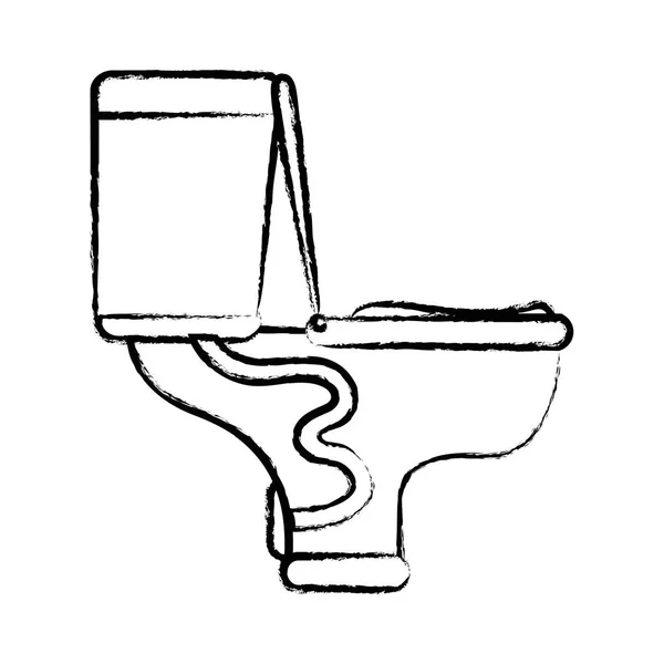 Ábra WC vízvezeték berendezés szolgáltatás javítása — Stock Vector