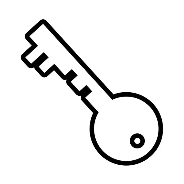 Säkerhets ikon tecknad — Stock vektor