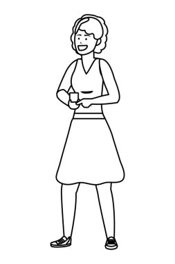 Bin yıllık genç kişi akıllı telefon siyah beyaz mesajlaşma