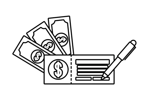 Économiser de l'argent dessin animé — Image vectorielle