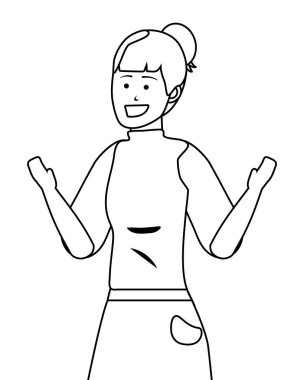 Bin yıllık kişi şık kıyafet portre izole siyah ve beyaz