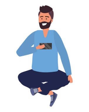 Bin yıllık kişi şık kıyafeti izole