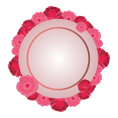 şirin güller simgesi yuvarlak